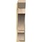 Ekena Millwork Balboa Slat Rough Sawn Outlooker, Douglas Fir, 8"W x 36"D x 36"H OUT08X36X36BOA06RDF - alternate 4
